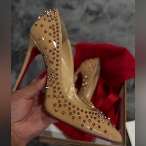 SOLD!!!! Christian Louboutin Stud Heels - Picture 2 of 5